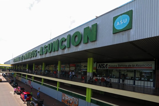 Pasajes a la terminal de Asunción